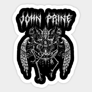 john prine || darknes Sticker